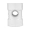 Charlotte Pipe And Foundry Charlotte Pipe Schedule 40 2 in. Hub X 2 in. D Hub PVC Sanitary Tee 1 pk PVC004290600 - alternate 3